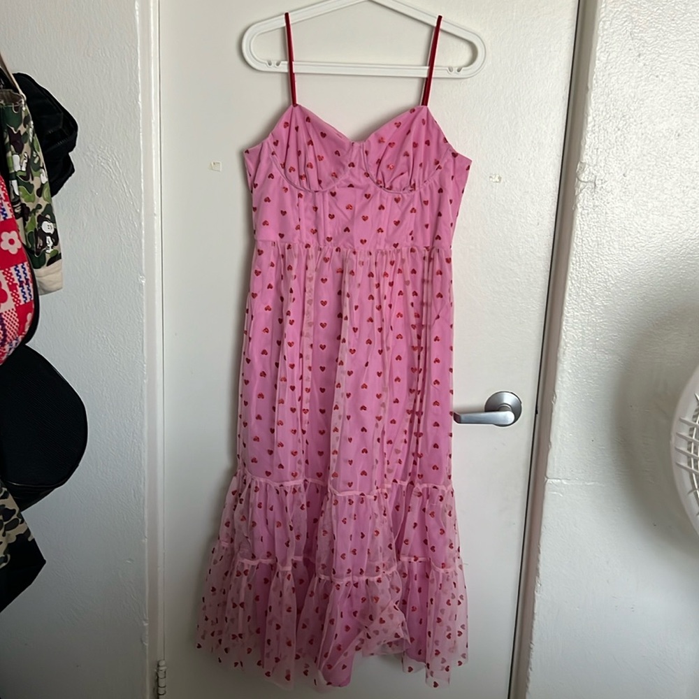 Betsy Johnson pink dress